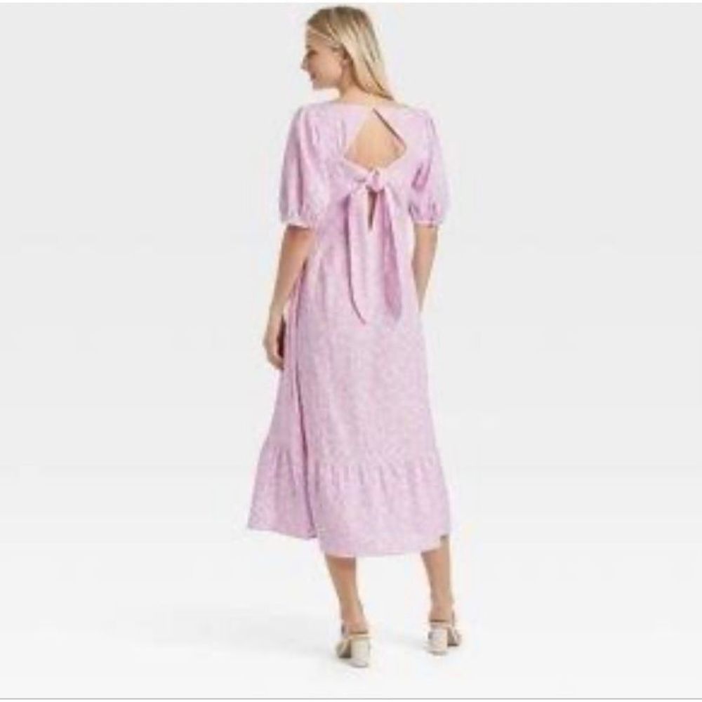 Who what wear Maxi purple floral dress M
